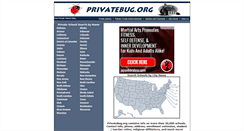 Desktop Screenshot of privatebug.org