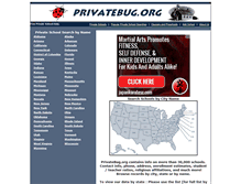 Tablet Screenshot of privatebug.org